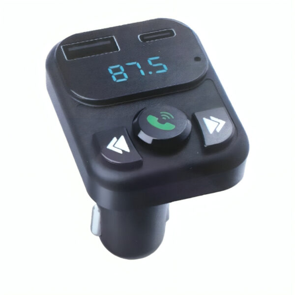 Allison ALSA137 Wireless FM Transmitter with PD Fast Charging – Bluetooth Car Adapter